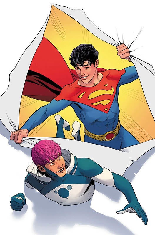 Credits - DC Comics - Superman's boyfriend Jay Nakamura gets a new outfit