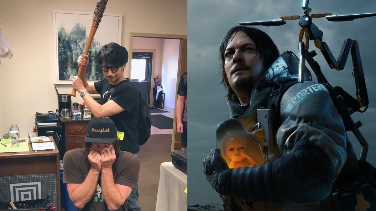 Hideo Kojima Playfully Punishes Norman Reedus 'Death Stranding 2' Leak