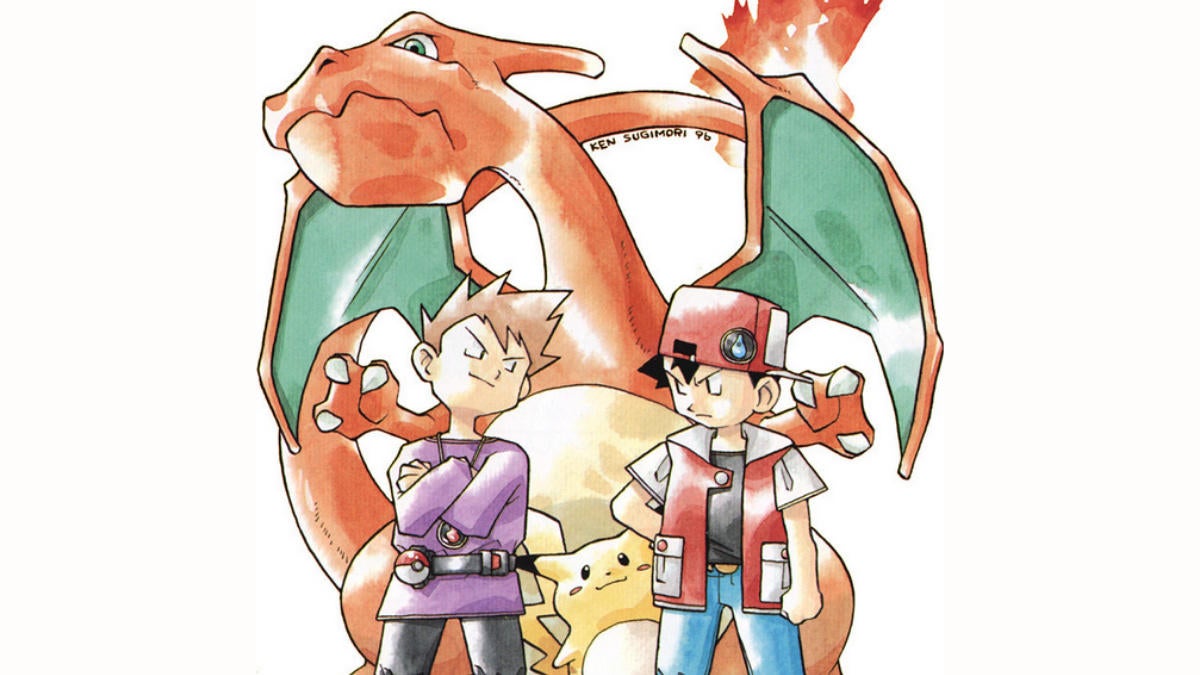 Pokémon Red & Blue Get Stunning Remake Featuring Original Manga Art