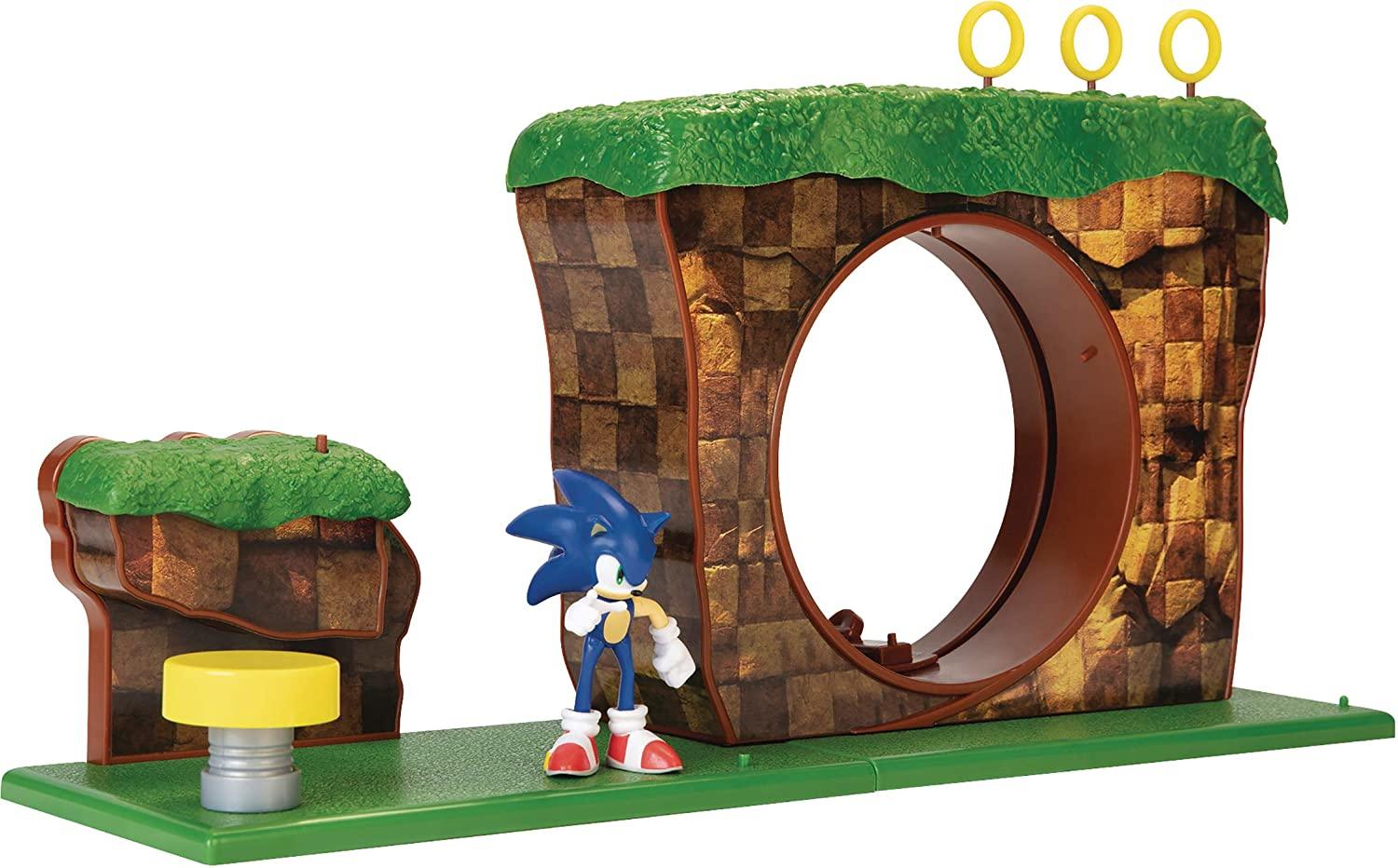 Jakks Pacific Sonic Prime Shadow Green Hill Zone 5-in Articulated Action Figure