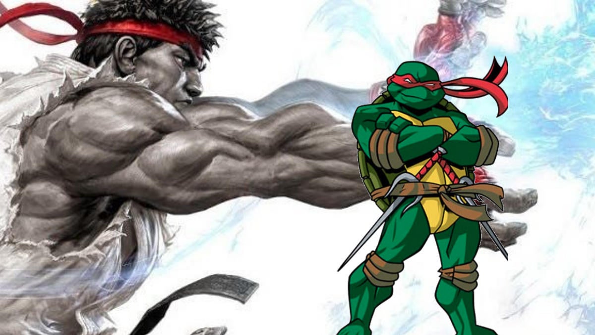 Teenage Mutant Ninja Turtles Vs. Street Fighter' Comic