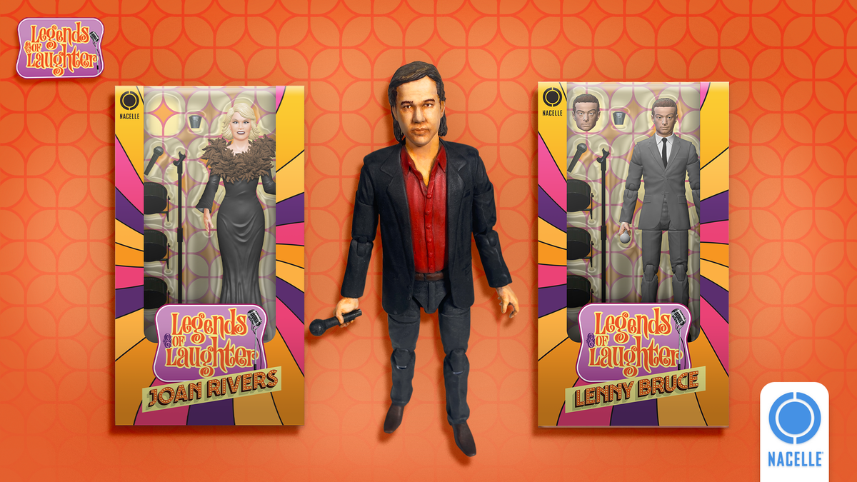 Legends of Laughter Action Figure Line to Feature Iconic Comedians