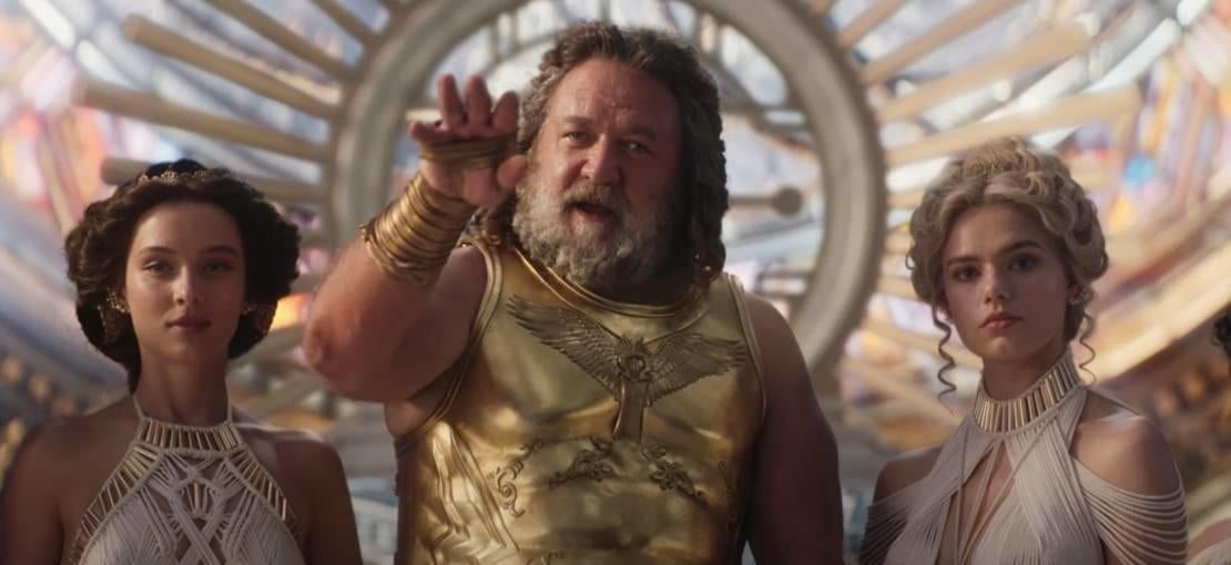 Thor: Love and Thunder Trailer Officially Reveals Russell Crowe as Zeus