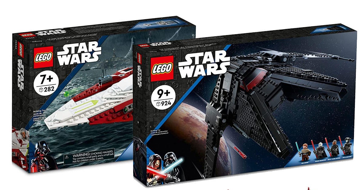 Obi-Wan Kenobi LEGO Pre-Orders: Jedi Starfighter, Inquisitor Transport ...