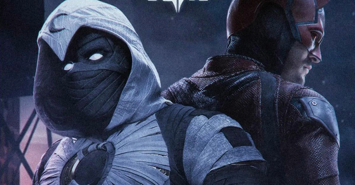 Daredevil Joins Moon Knight in Marvel Fan's Stellar Midnight Suns Fan Art