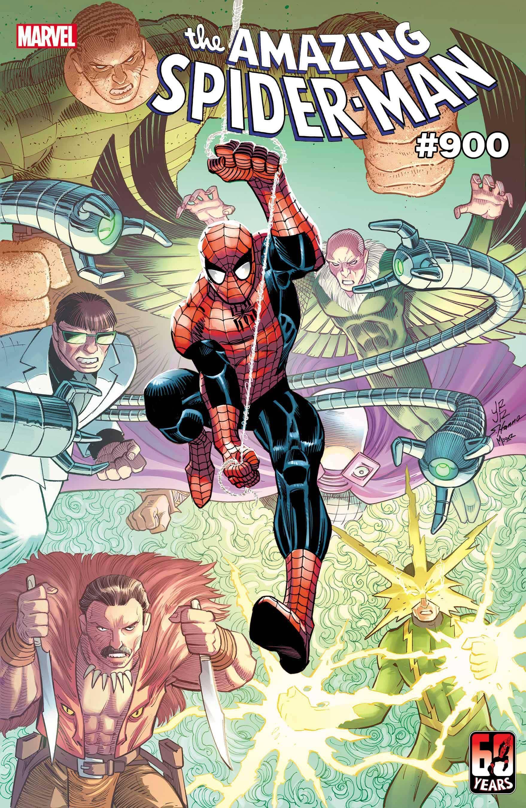 Marvel Reveals Amazing Spider-Man # 900 Variant Covers