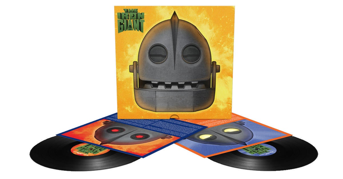The Iron Giant Original Motion Picture Score Getting Deluxe 2LP Vinyl