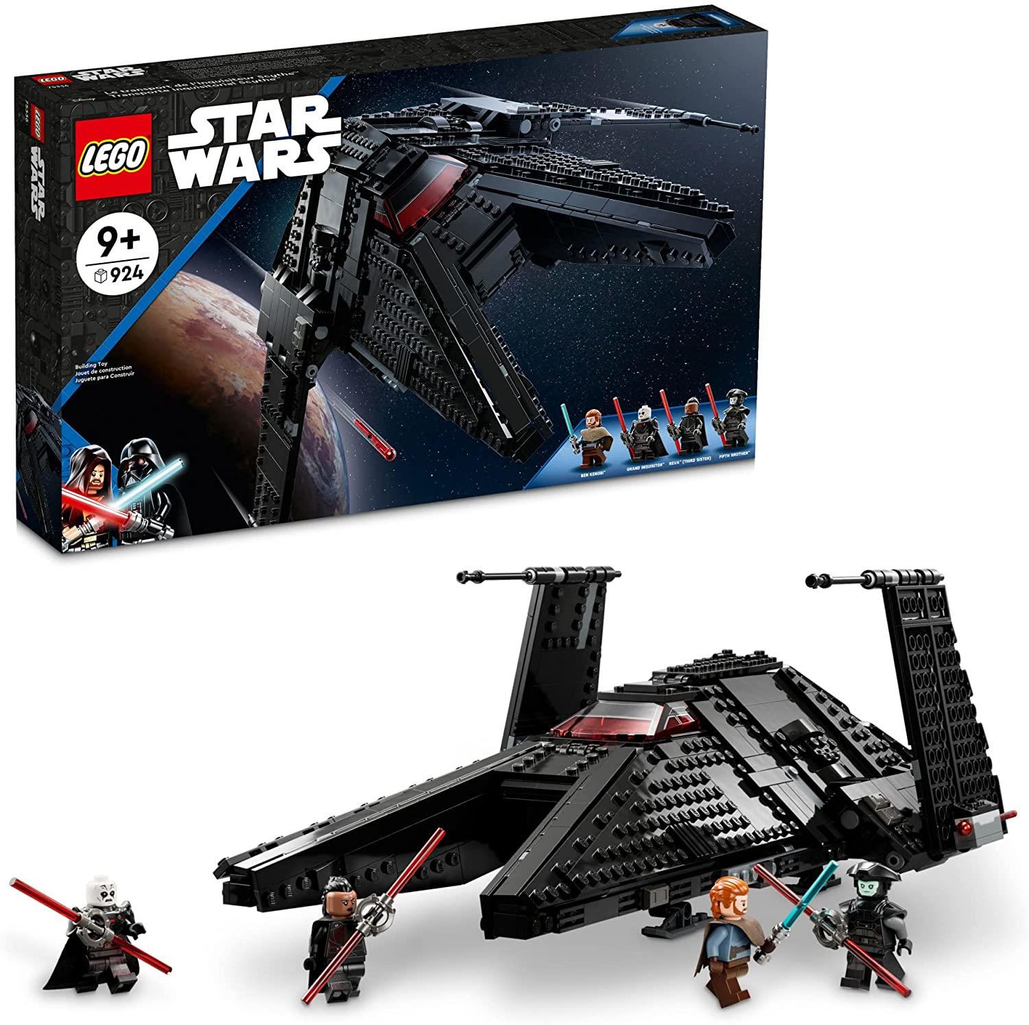 LEGO Pre-Orders: Jedi Starfighter, Inquisitor Transport Scythe, and BrickHeadz