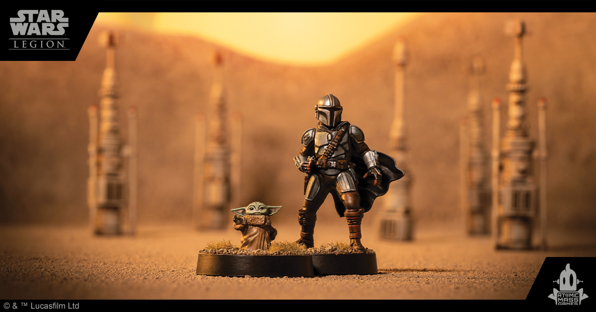 Star Wars: Legion Reveals The Mandalorian and Grogu Are Coming to Game