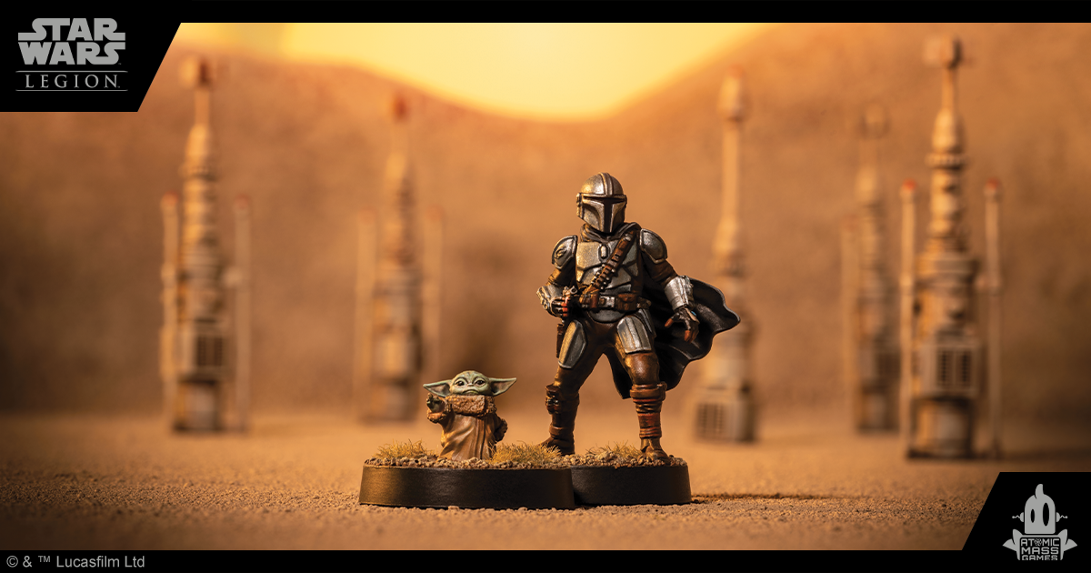 Star Wars Legion Reveals The Mandalorian and Grogu Are Coming to Game