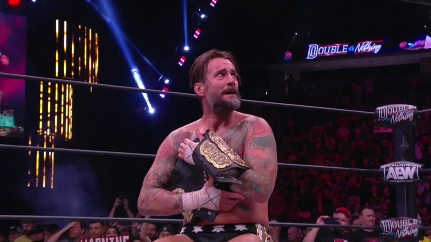 Cm Punk Aew Double Or Nothing 