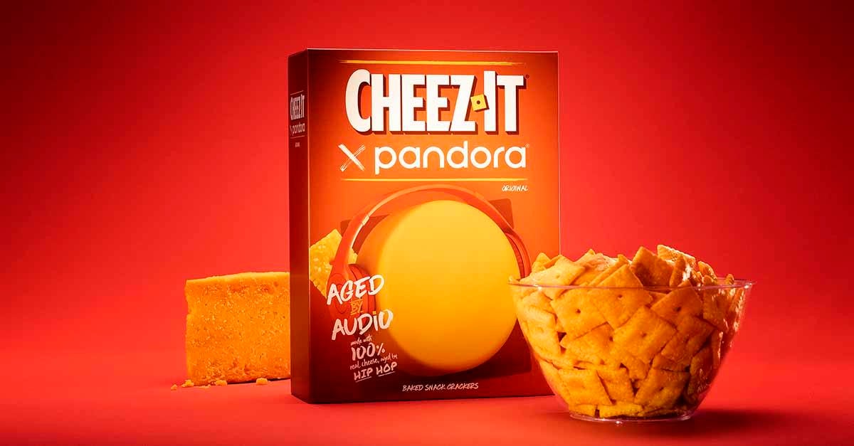 CheezIt Launches New Crackers Made With HipHop Aged Cheese