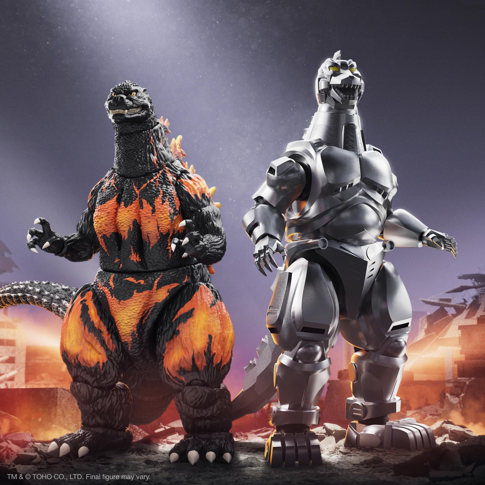 Super7 Toho Ultimates Figure Line Wave 3: 1200ºC Godzilla vs