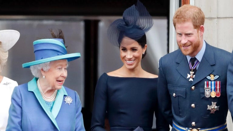 Prince Harry and Meghan Markle Sit in Second Row for Queen Elizabeth's Funeral