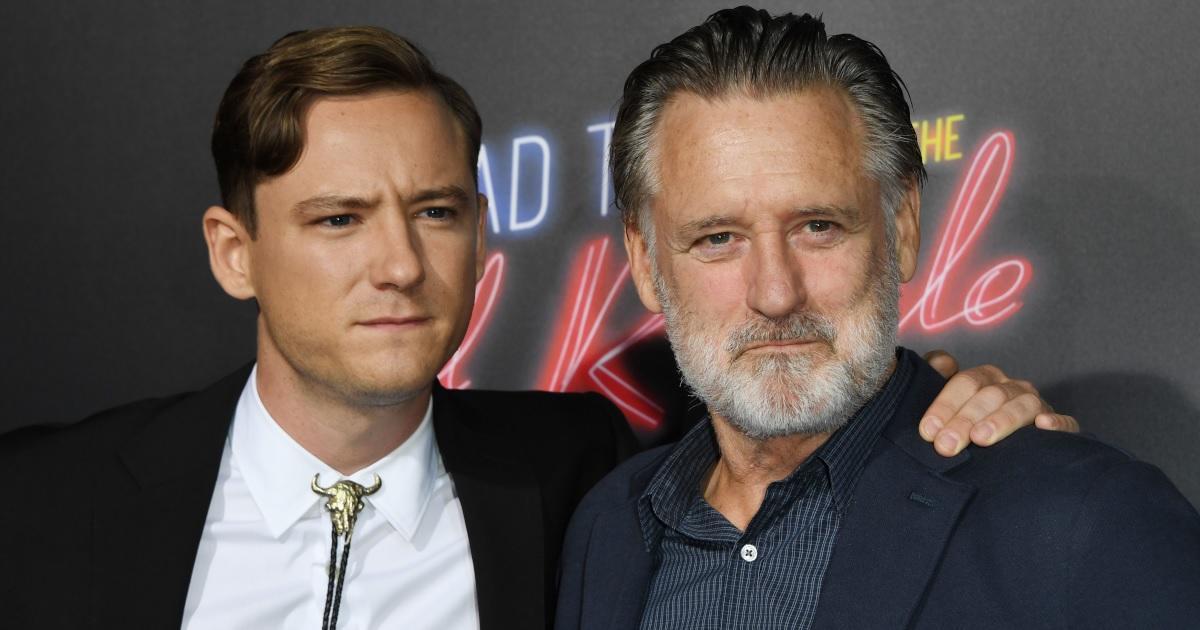 Lewis Pullman Is Spitting Image of His Famous Dad on Oscars Red Carpet