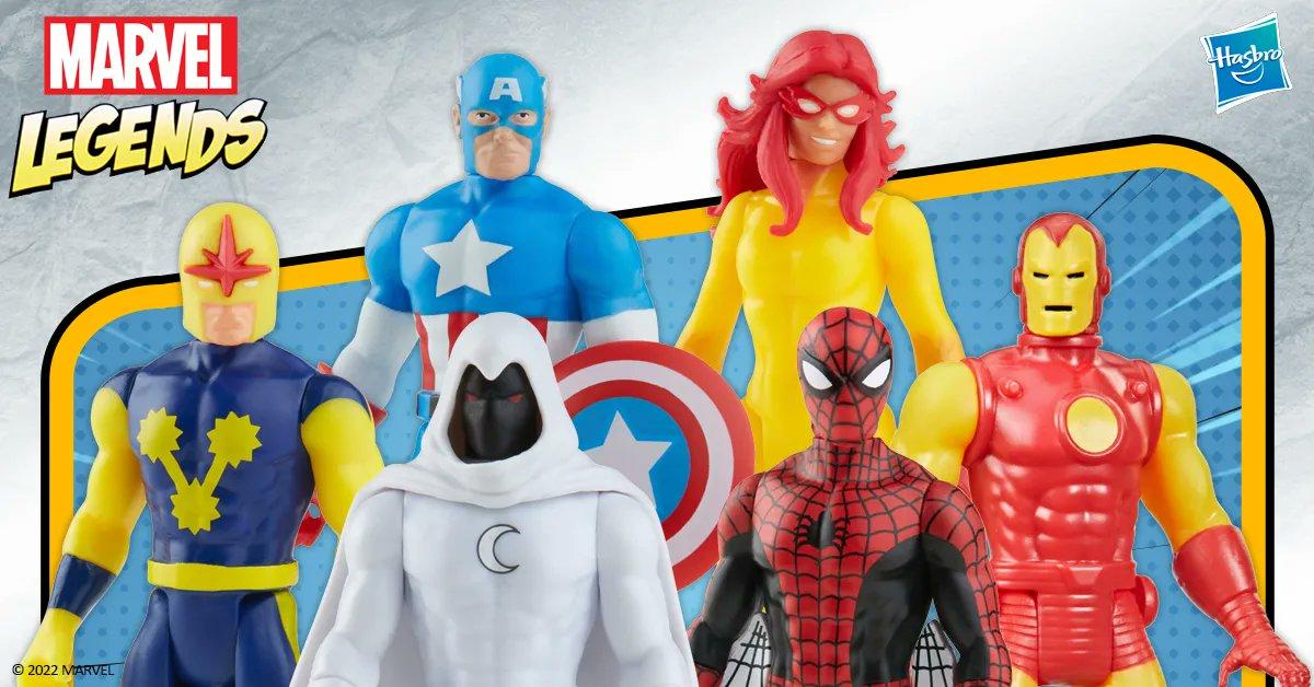 marvel legends retro 375 figure line