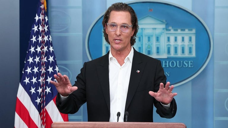 Matthew McConaughey Appears at White House Press Briefing