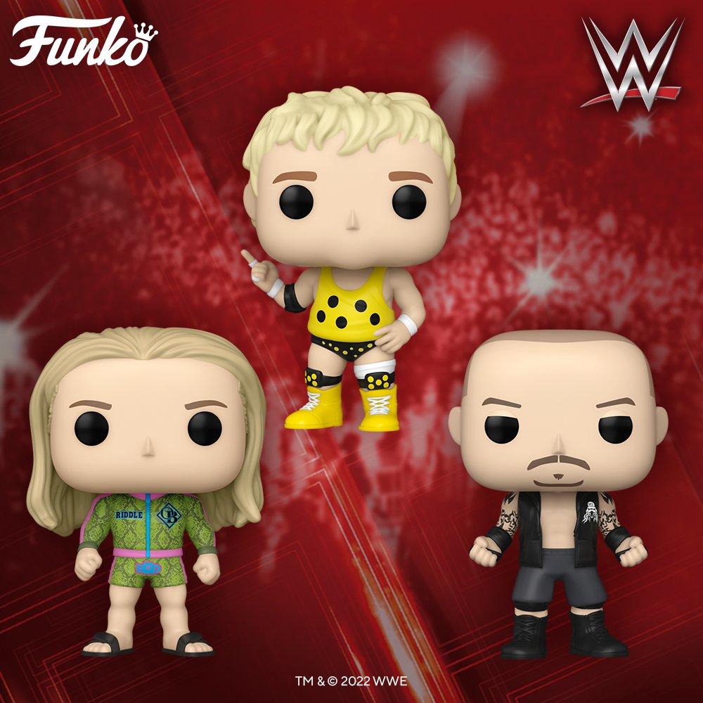 New WWE Funko Pop PreOrders Dusty Rhodes, Matt Riddle, Randy Orton