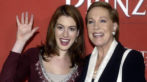 julie-andrews-anne-hathaway-getty-images