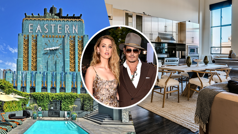 Photos Show Johnny Depp and Amber Heard's $1.76M LA Penthouse