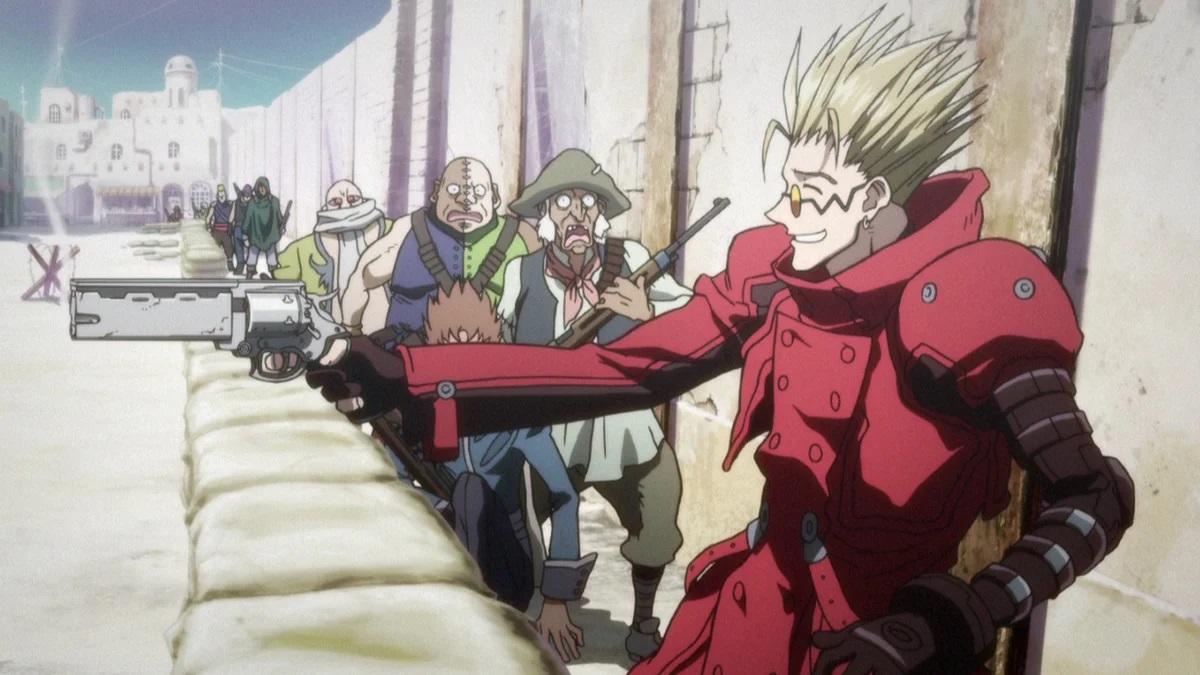 TRIGUN STAMPEDE Homem em Fuga - Assista na Crunchyroll