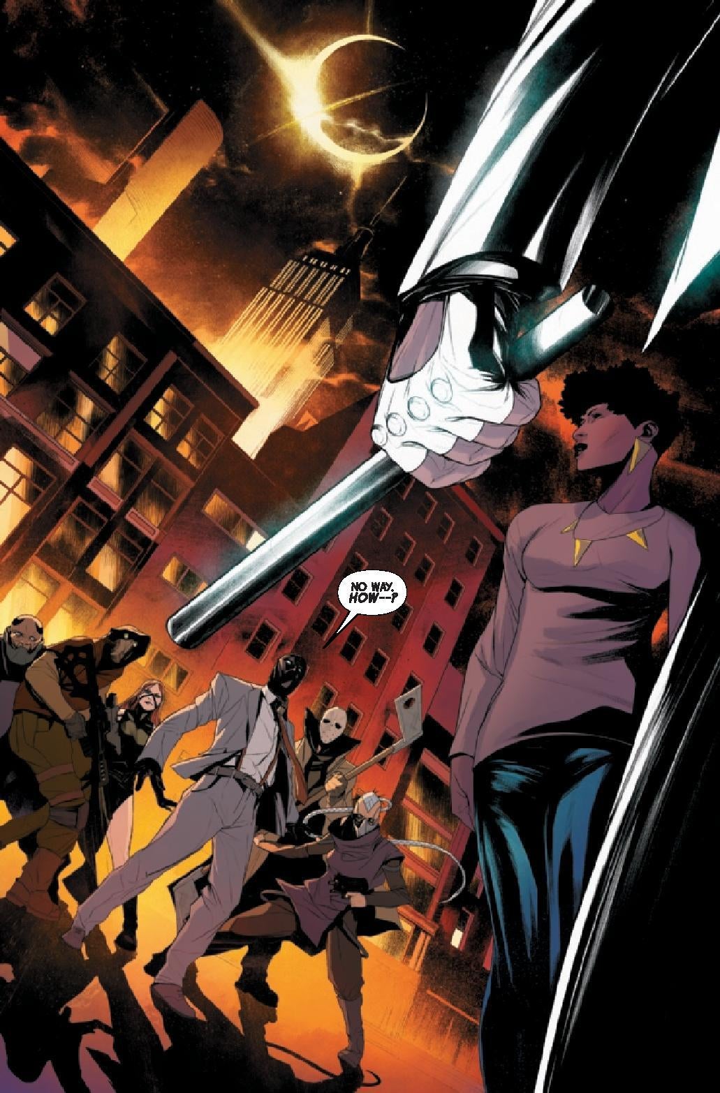 Moon Knight and an Avenger Are in a Race Against an Army of Zombie Moon