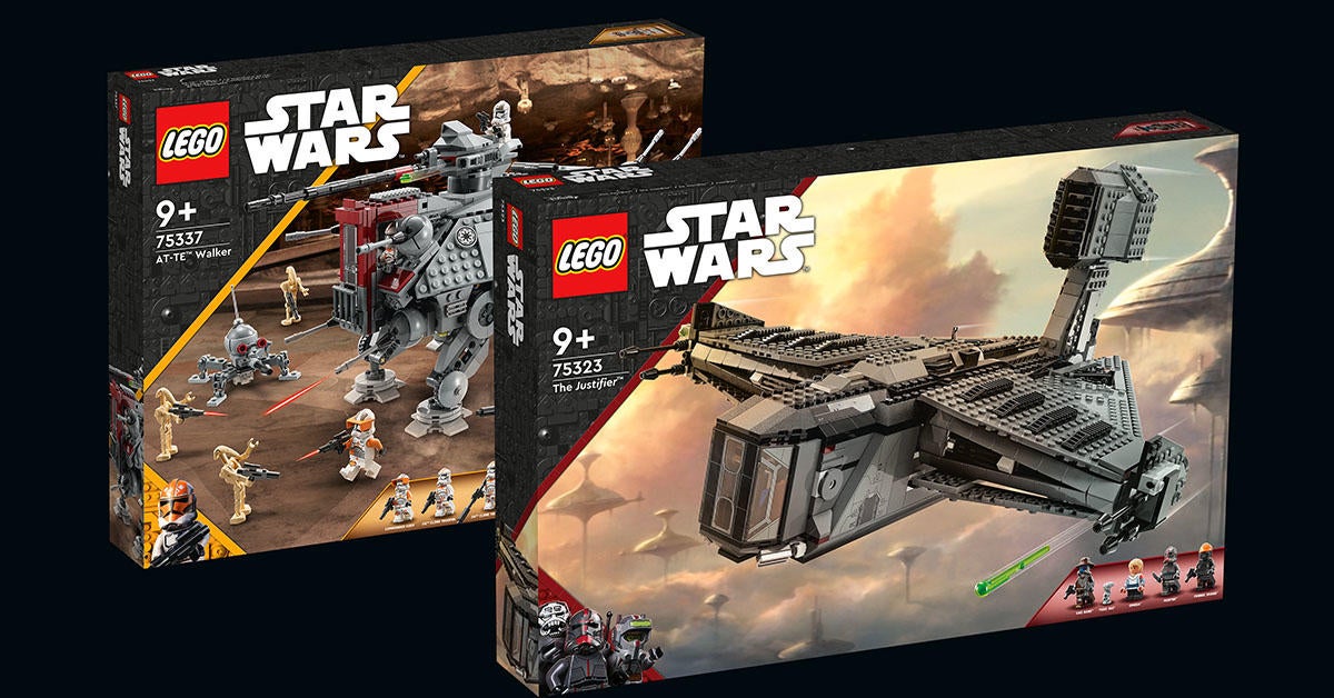 LEGO Star Wars The Justifier and AT-TE Walker Sets Are Launching Soon