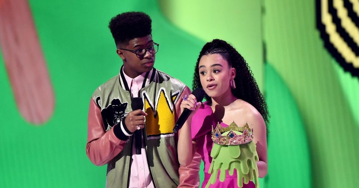 Nickelodeon Stars Isaiah Crews and Gabrielle Nevaeh Green Tease 'Crazy' Details of 'Slime Cup' (Exclusive).jpg