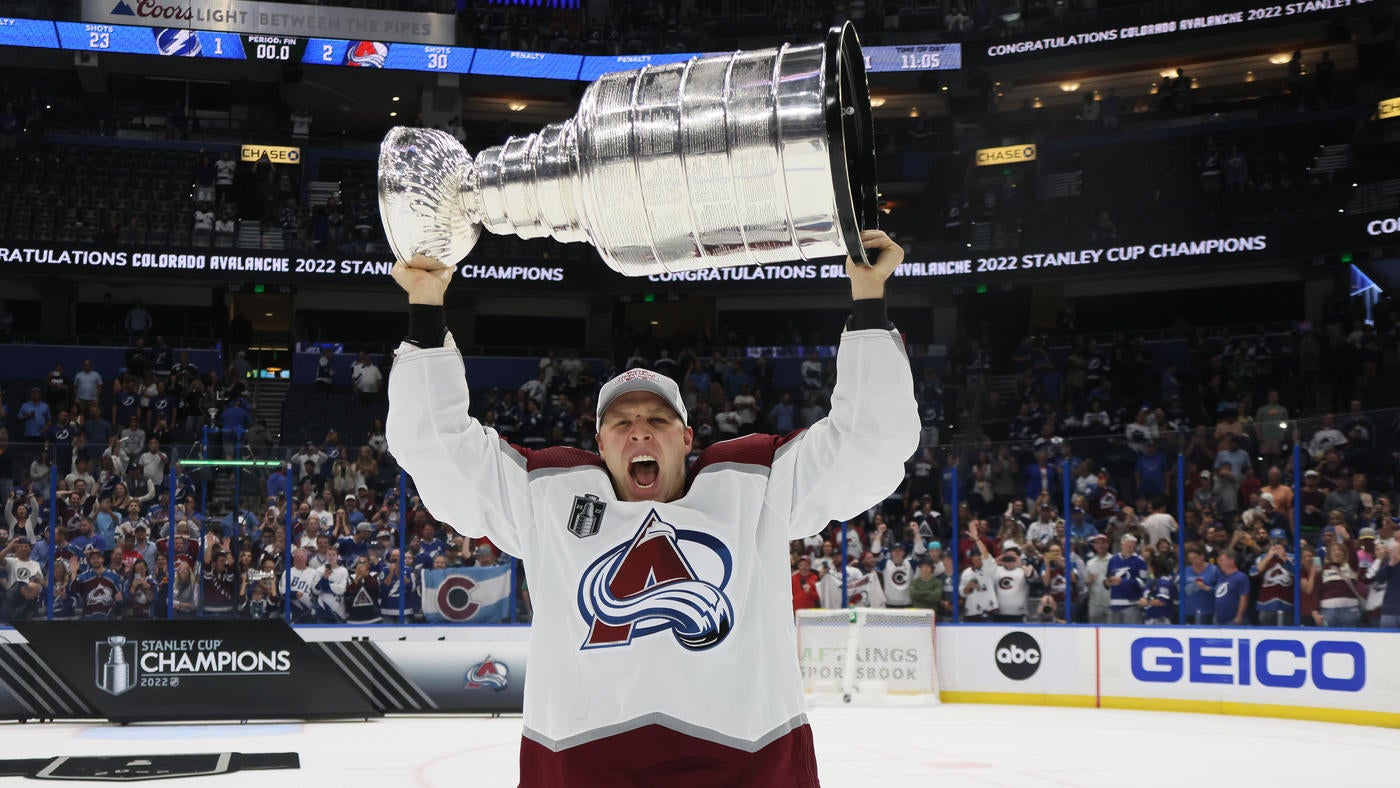 NHL Colorado Avalanche Champs 2021-22 Stanley Cup Champions