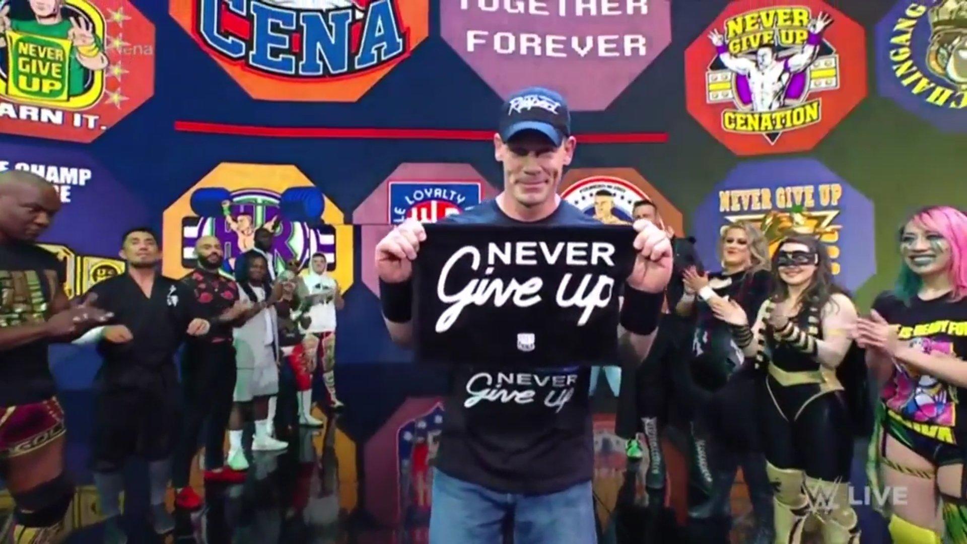 WWE Universe Obsessed With John Cena's Return to Monday Night Raw