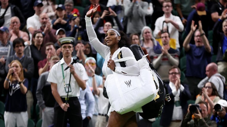 Serena Williams Reacts to Losing 'Insane' First-Round Match at Wimbledon