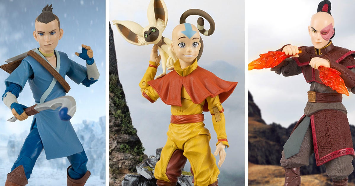 Avatar The Last Airbender Aang BST AXN 5Inch Action Figure
