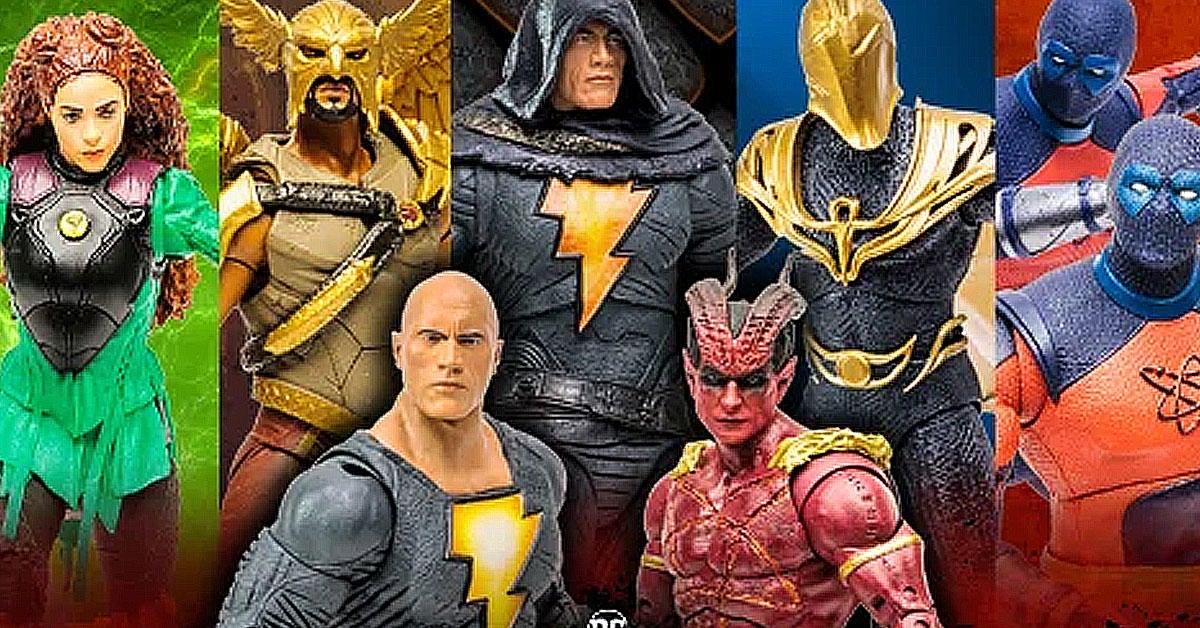 Black Adam Dc Multiverse Action Figures Are On Sale Now