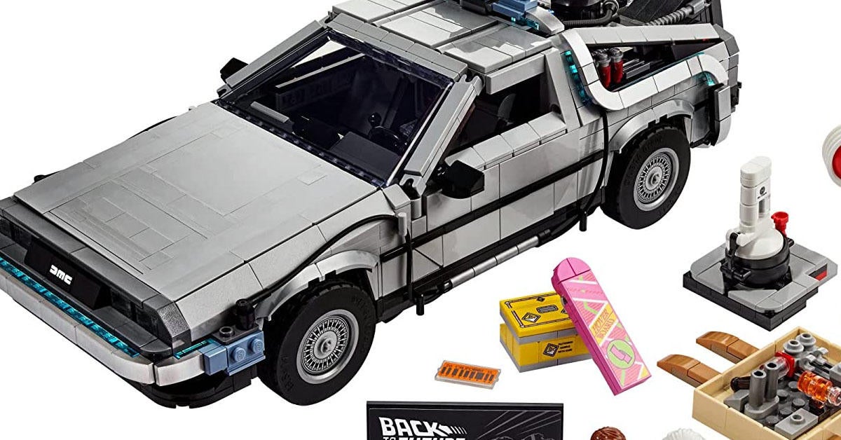LEGO Unveils New Back To The Future DeLorean Playset (Time Travel Not  Included)