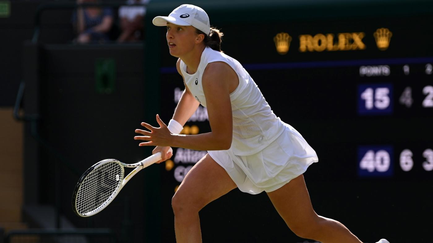 Iga Swiatek Getty 2022 Wimbledon
