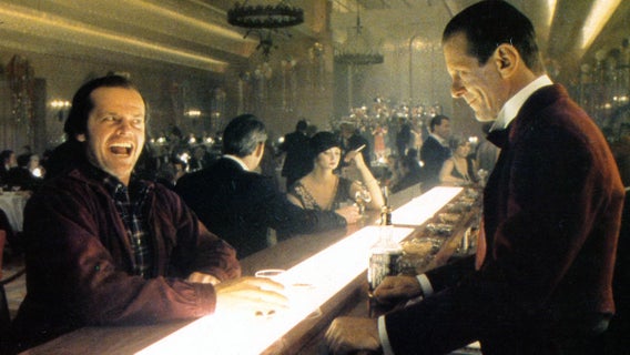 Jack Nicholson And Joe Turkel In 'The Shining'