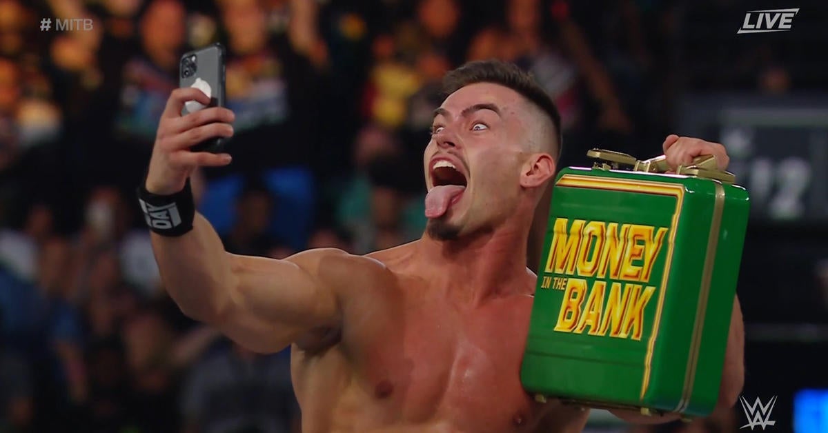 WWE Fans Furious Over Theory's Money in the Bank Win