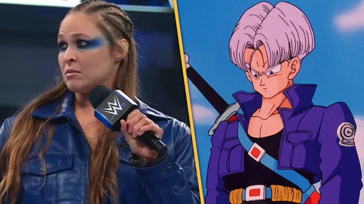 WWE's Ronda Rousey Rocked a Dragon Ball Z Future Trunks Look on SmackDown