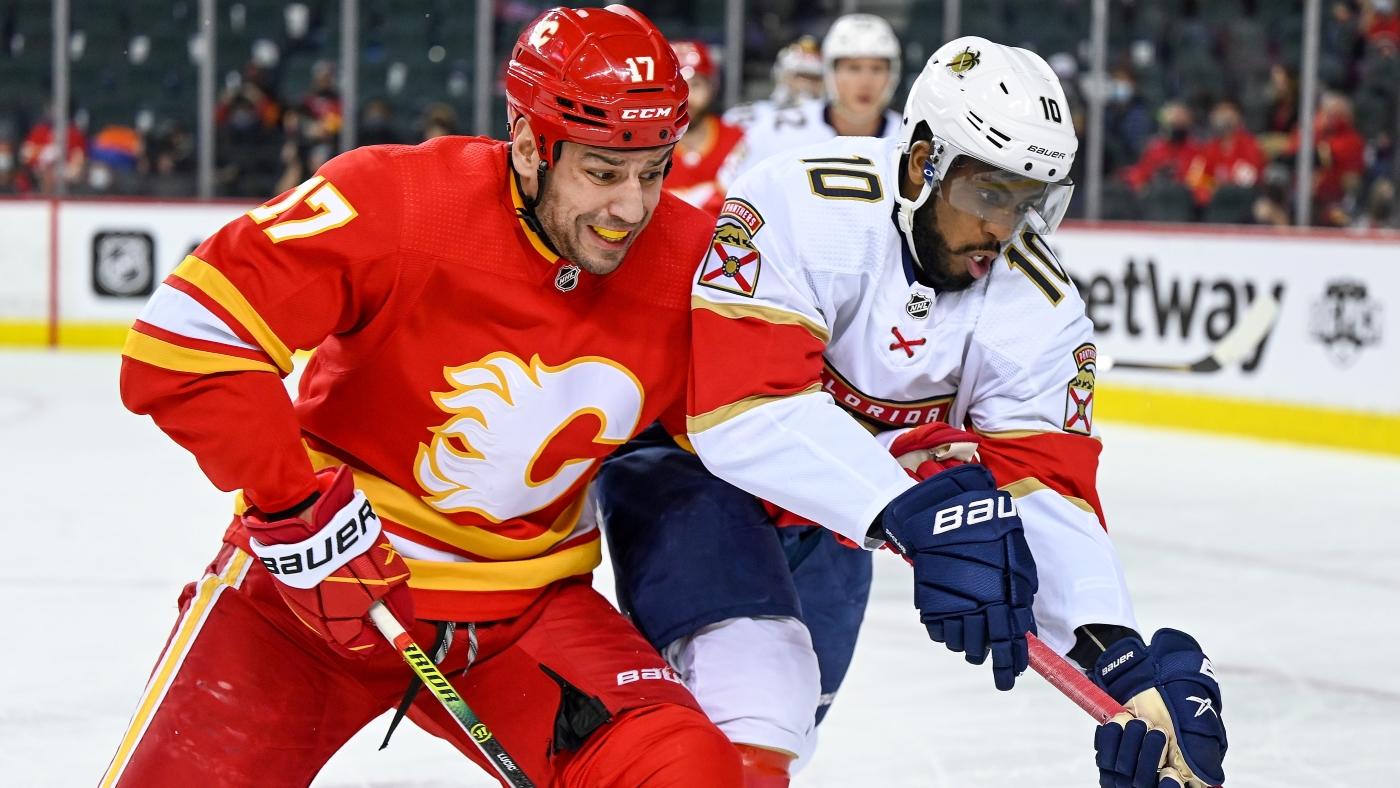 Milan Lucic Getty Anthony Duclair Flames Panthers
