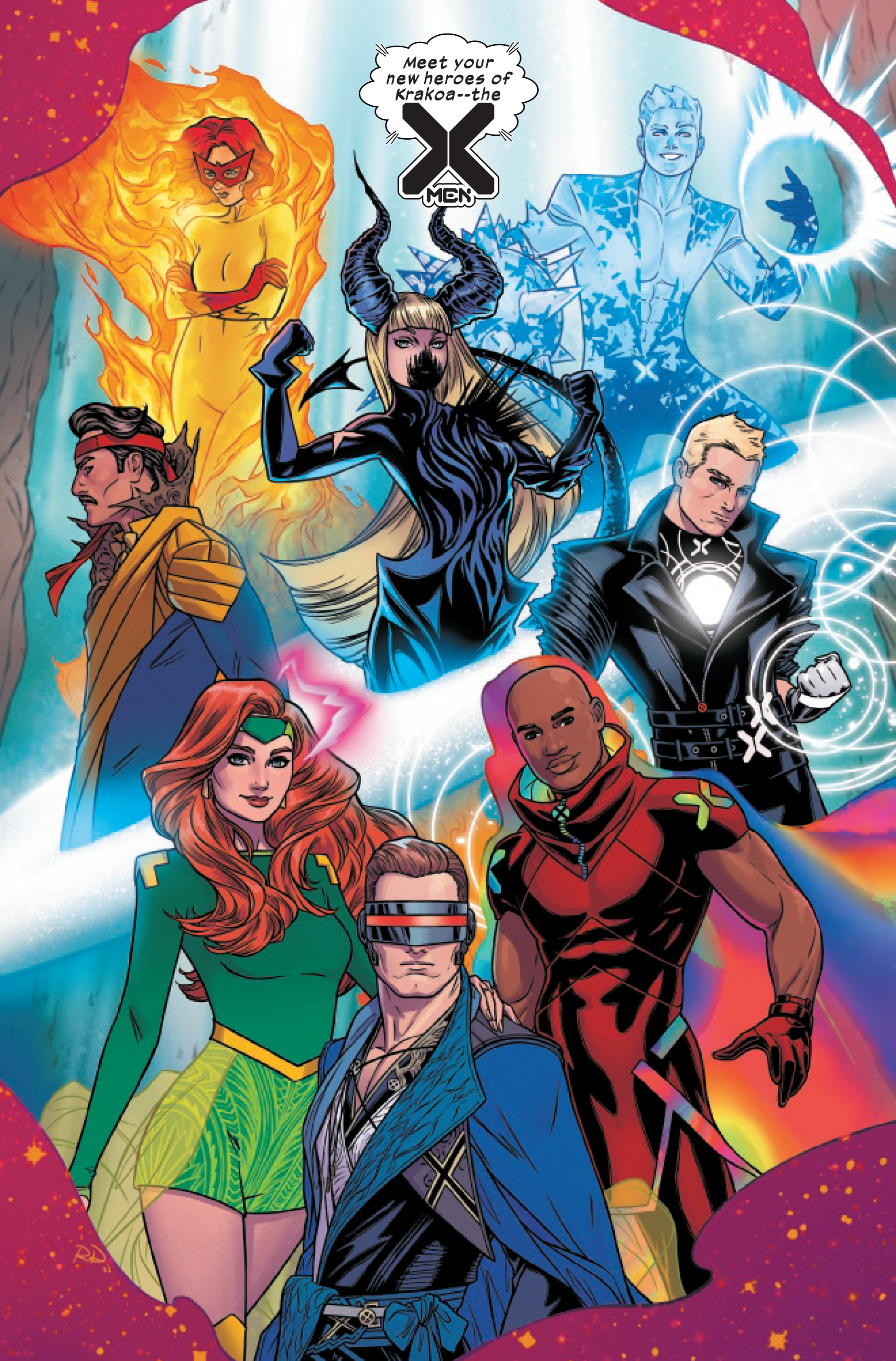 al límite estilo Encantador Marvel Reveals Its New X-Men Team