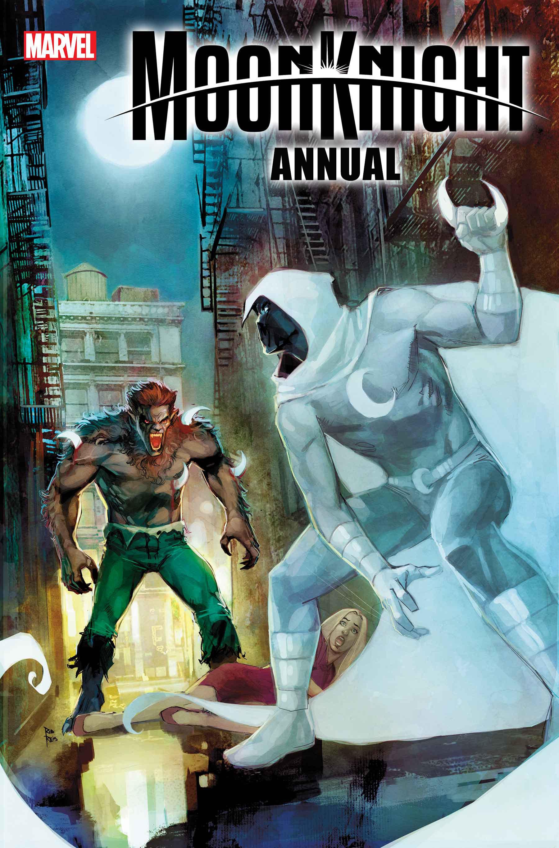AUG230818 - MOON KNIGHT VS WEREWOLF BY NIGHT MARVEL TALES #1 - Previews  World
