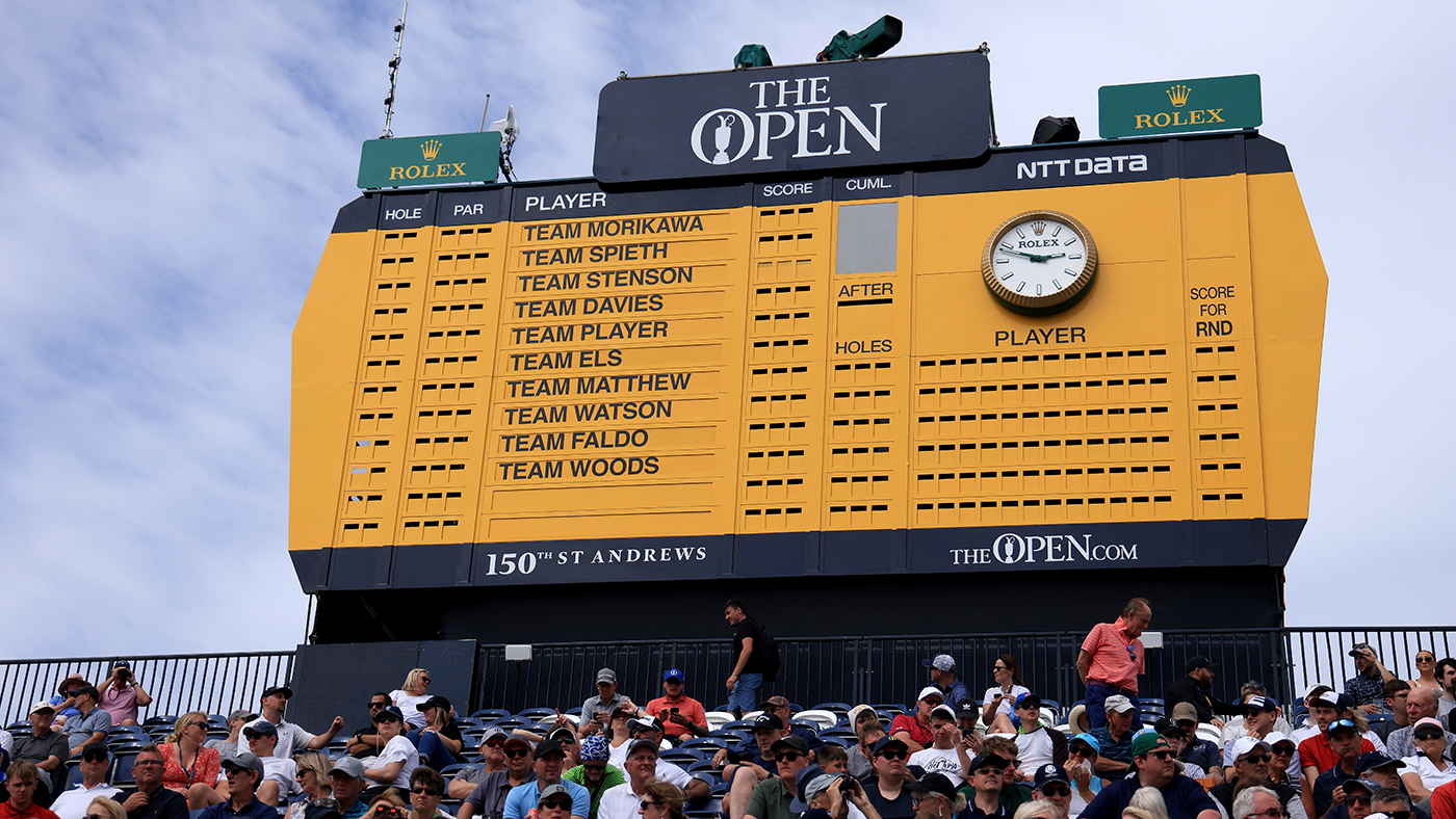 2022 British Open leaderboard: Live coverage, Tiger Woods score, golf scores today in Round 1 at St. Andrews
