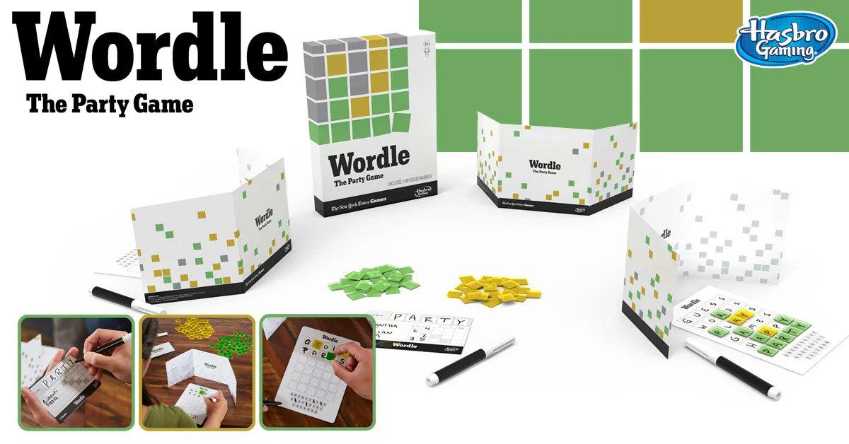 Hasbro, New York Times create board game version of Wordle