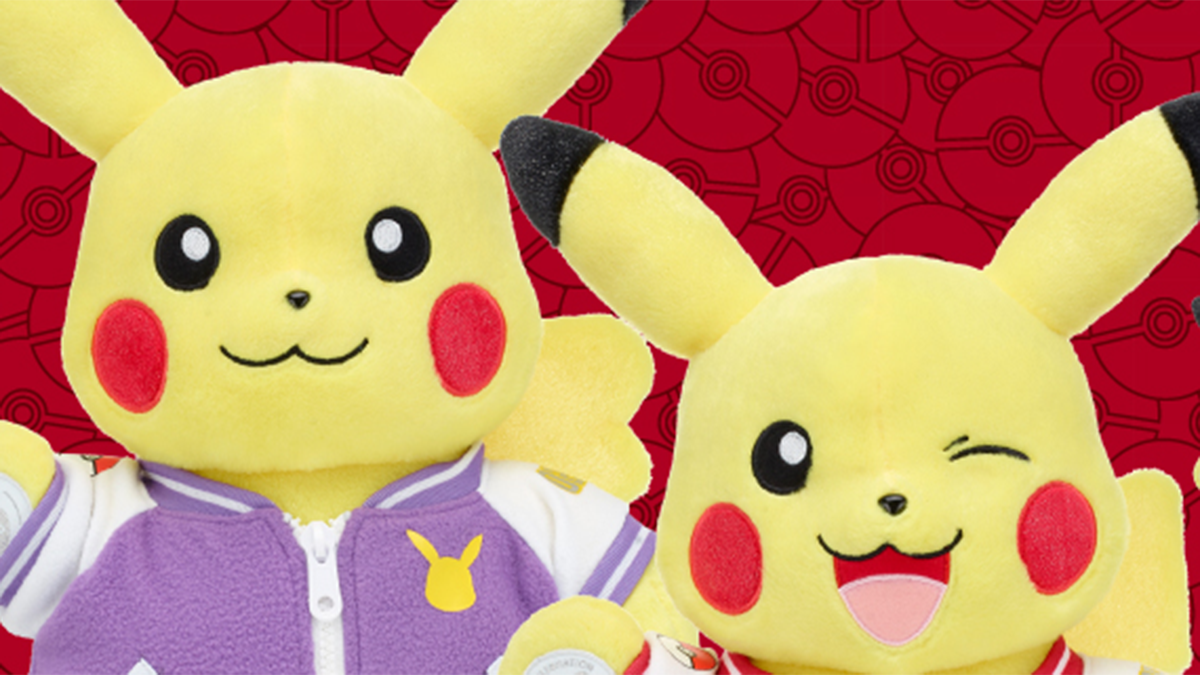 pikachu build a bear clothes