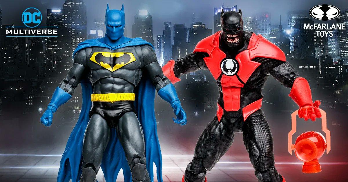 DC Multiverse Speeding Bullets Batman and Death Metal Batrocitus Figures  Are On Sale Now