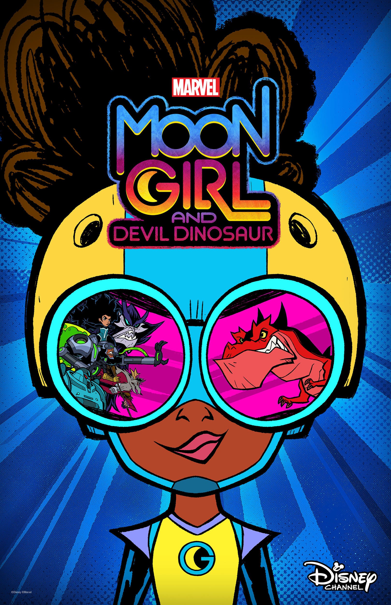 Moon Girl and Demon Dinosaur Comic Con 2022 Poster.  jpg