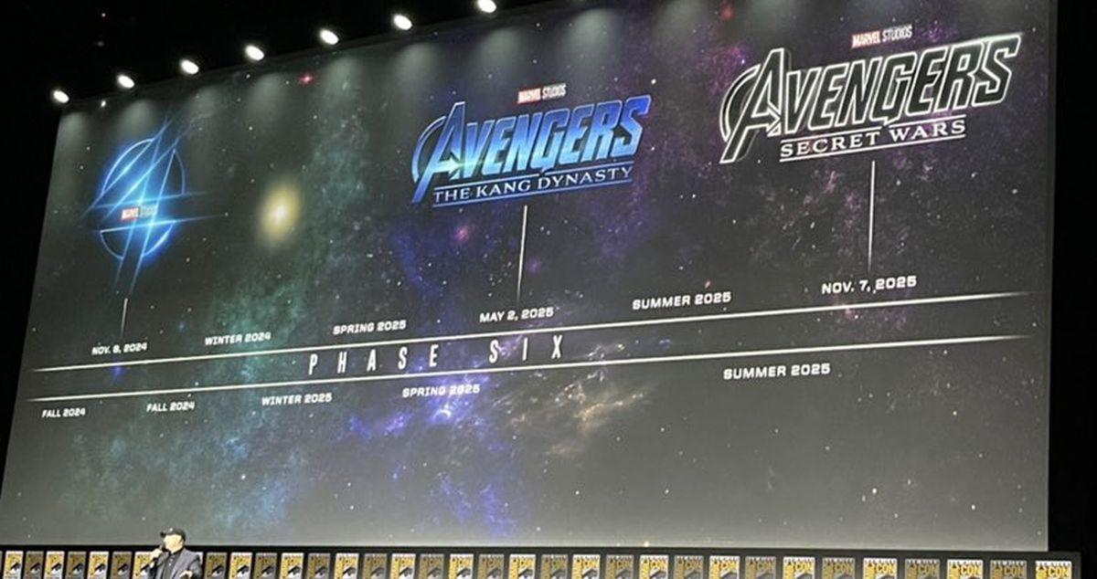 ComicCon 2022 Marvel Studios' Phase 6 First Movies Revealed