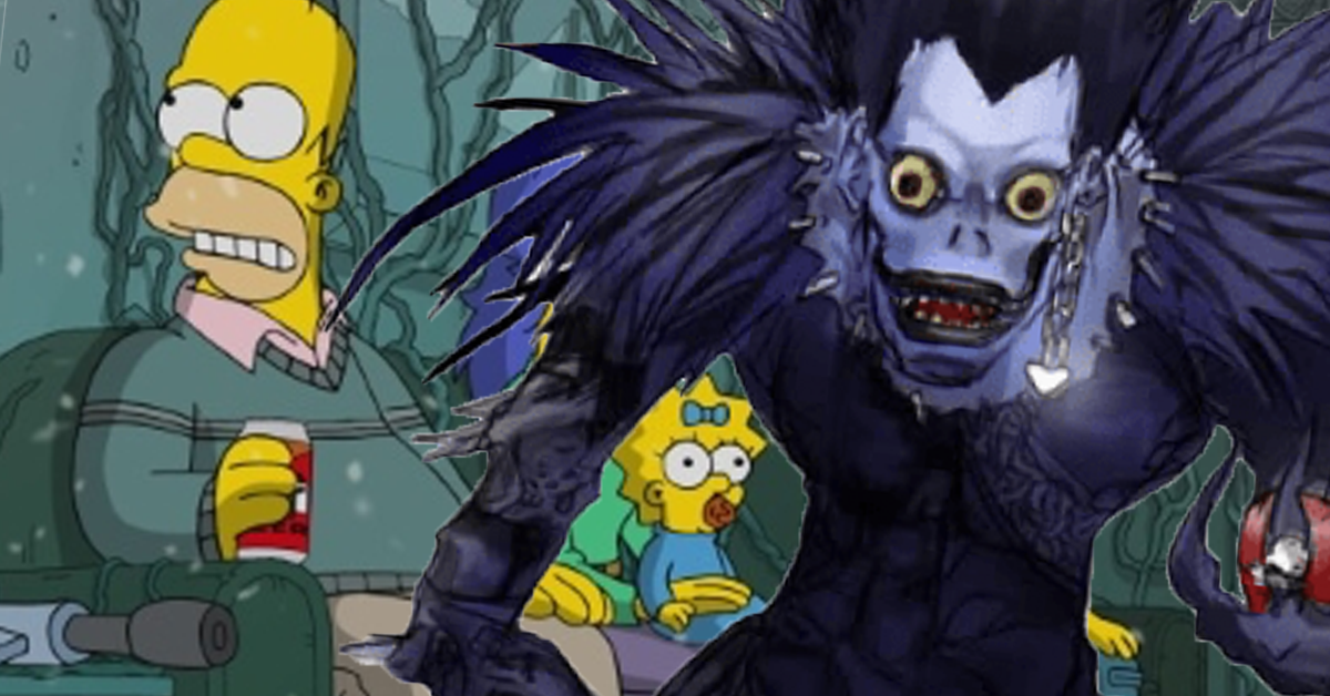 The Simpsons are going anime for a parody of 'Death Note'. Any