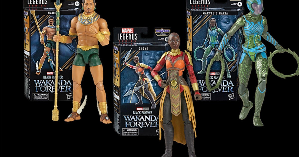 Black Panther: Wakanda Forever Marvel Legends Attuma BAF Wave Is On ...