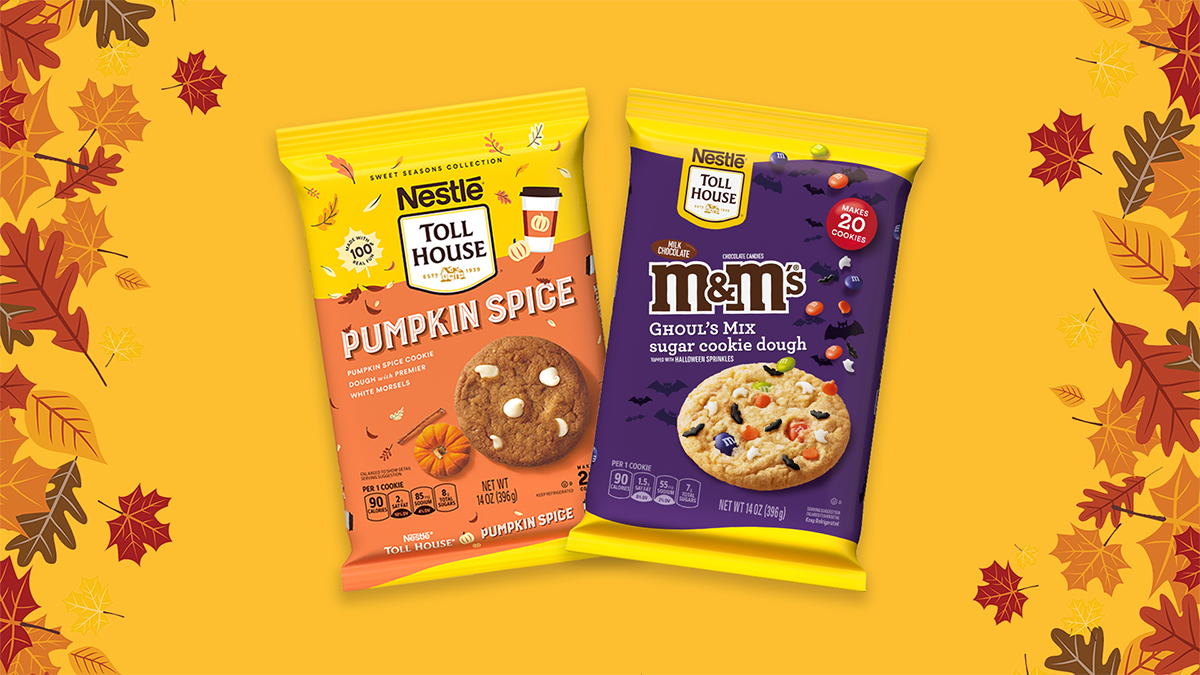 Nestle Toll House Brings Back Two Seasonal Cookie Favorites for Fall